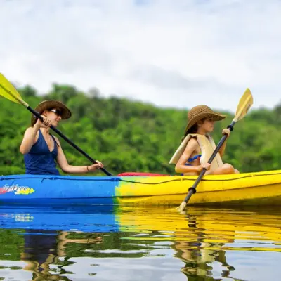 Canoeing in the Río Mayo half day San Martin